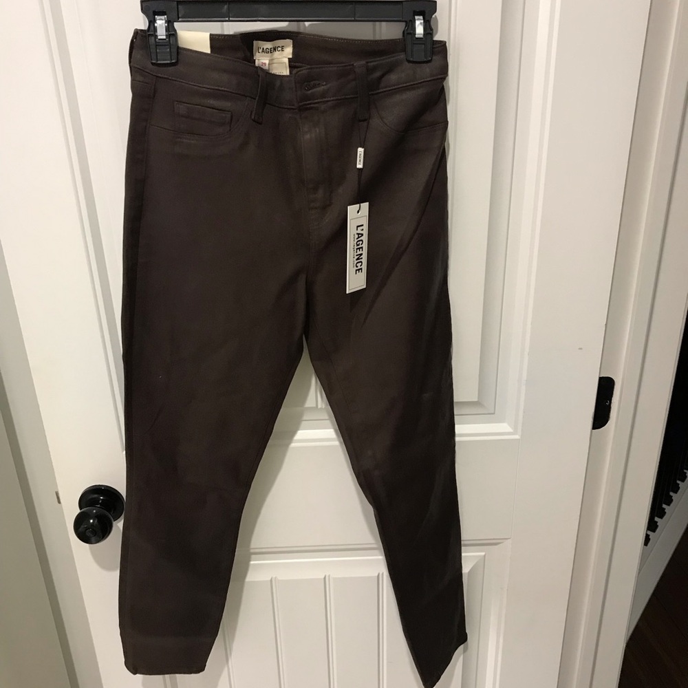 L'AGENCE MARGOT High Rise Skinny Jeans